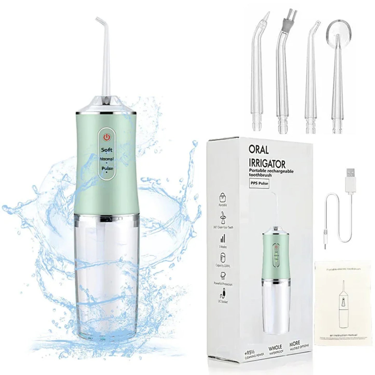SmartFloss Taşınabilir Şarjlı Diş Duşu