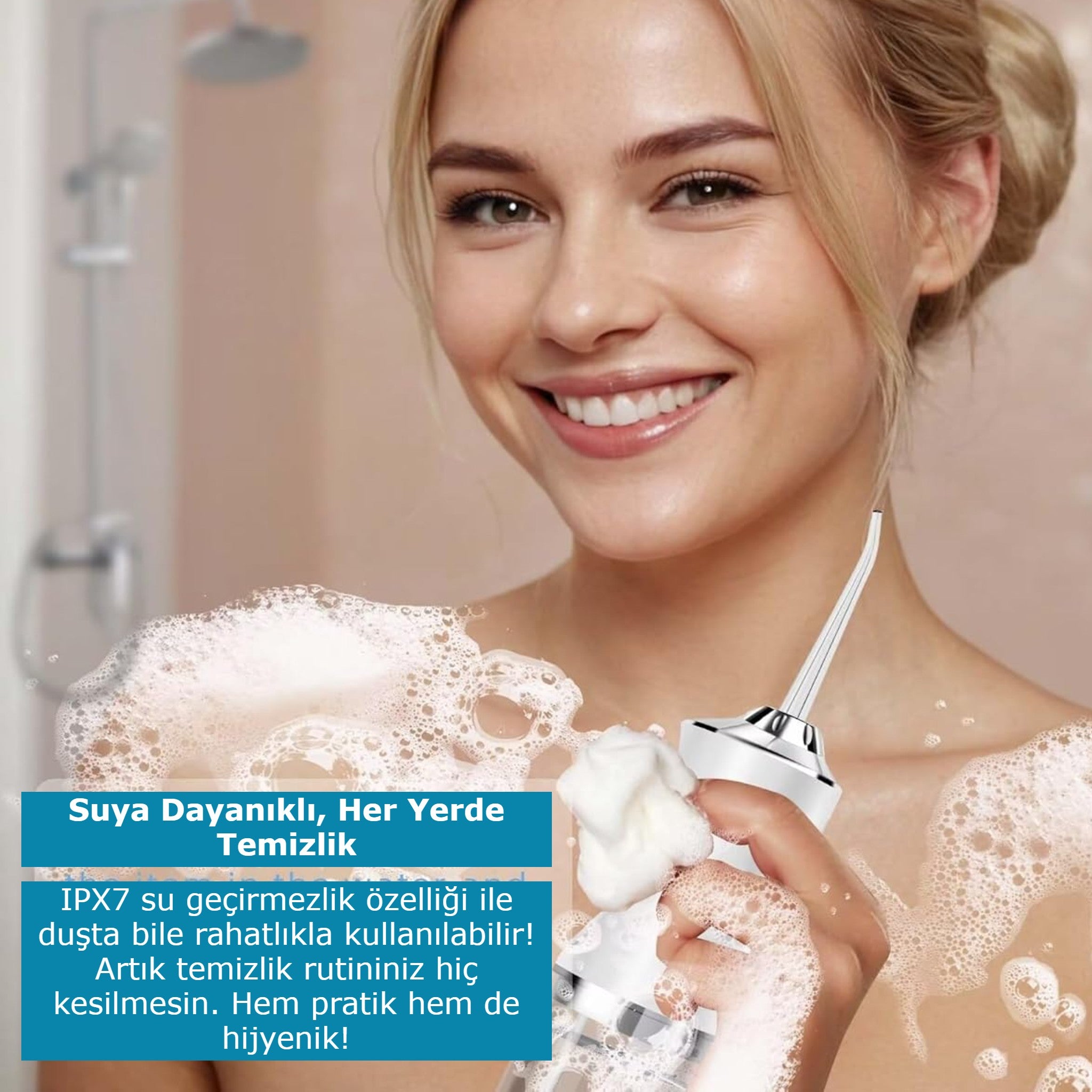 SmartFloss Taşınabilir Şarjlı Diş Duşu